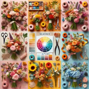 Seasonal Bouquet Design Templates